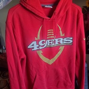 49ers Hoodie Large